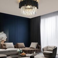 Plafoniera Dynasty Black 400