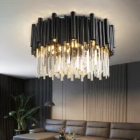 Plafoniera Dynasty Black 500