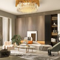 Plafoniera Dynasty Gold 600