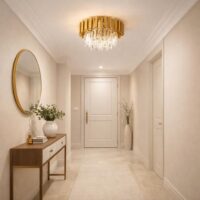 Plafoniera Scaly Gold 300