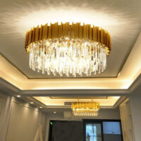 Plafoniera Scaly Gold 800