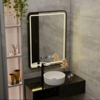 Oglinda LED baie cu Senzor de Miscare 50x70 LDPS03