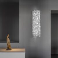 Aplica LED 36 W Sparkle Silver XL