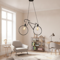 Candelabru Rustic Vintage Bike