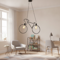 Candelabru Rustic Vintage Bike