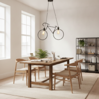 Candelabru Rustic Vintage Bike