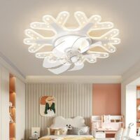 Lustra cu ventilator Snowflake Breeze