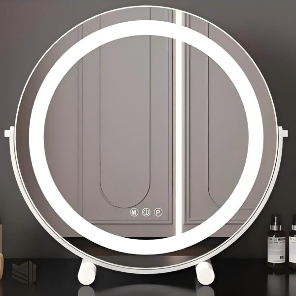 Oglinda LED Machiaj MakeUP Beauty Round