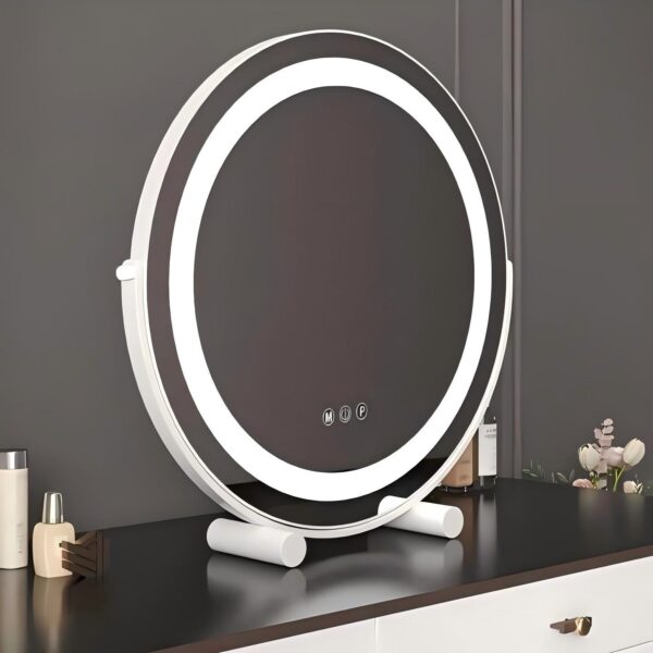 Oglinda LED Machiaj MakeUP Beauty Round
