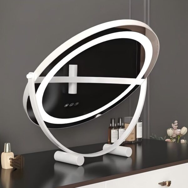 Oglinda LED Machiaj MakeUP Beauty Round