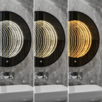 Oglinda LED baie Border 3D, 70 cm LDPJ183F-7070