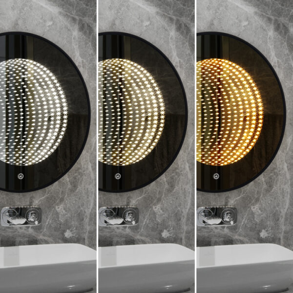 Oglinda LED baie Border 3D, 70 cm LDPJ183F-7070