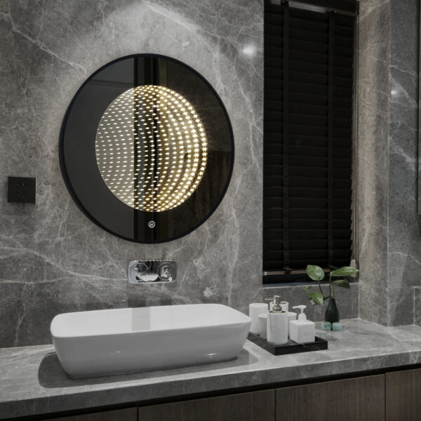 Oglinda LED baie Border 3D, 70 cm LDPJ183F-7070
