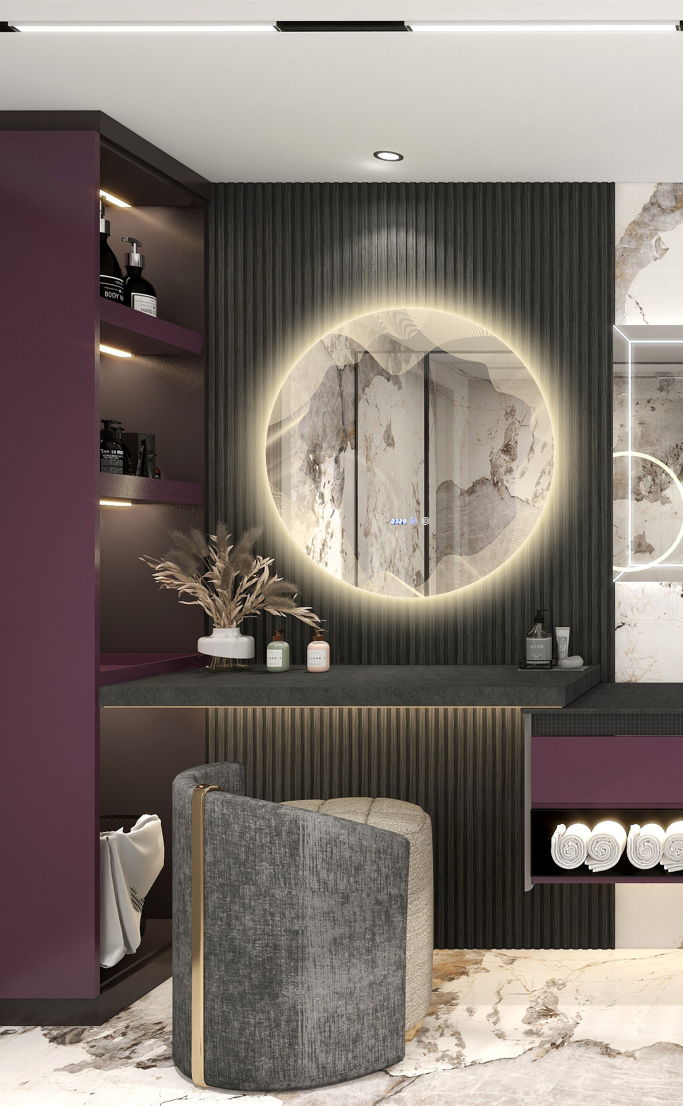 Oglinda LED baie Dream 80 cm LDPJ177 Oglinda LED baie Dream 80 cm LDPJ177