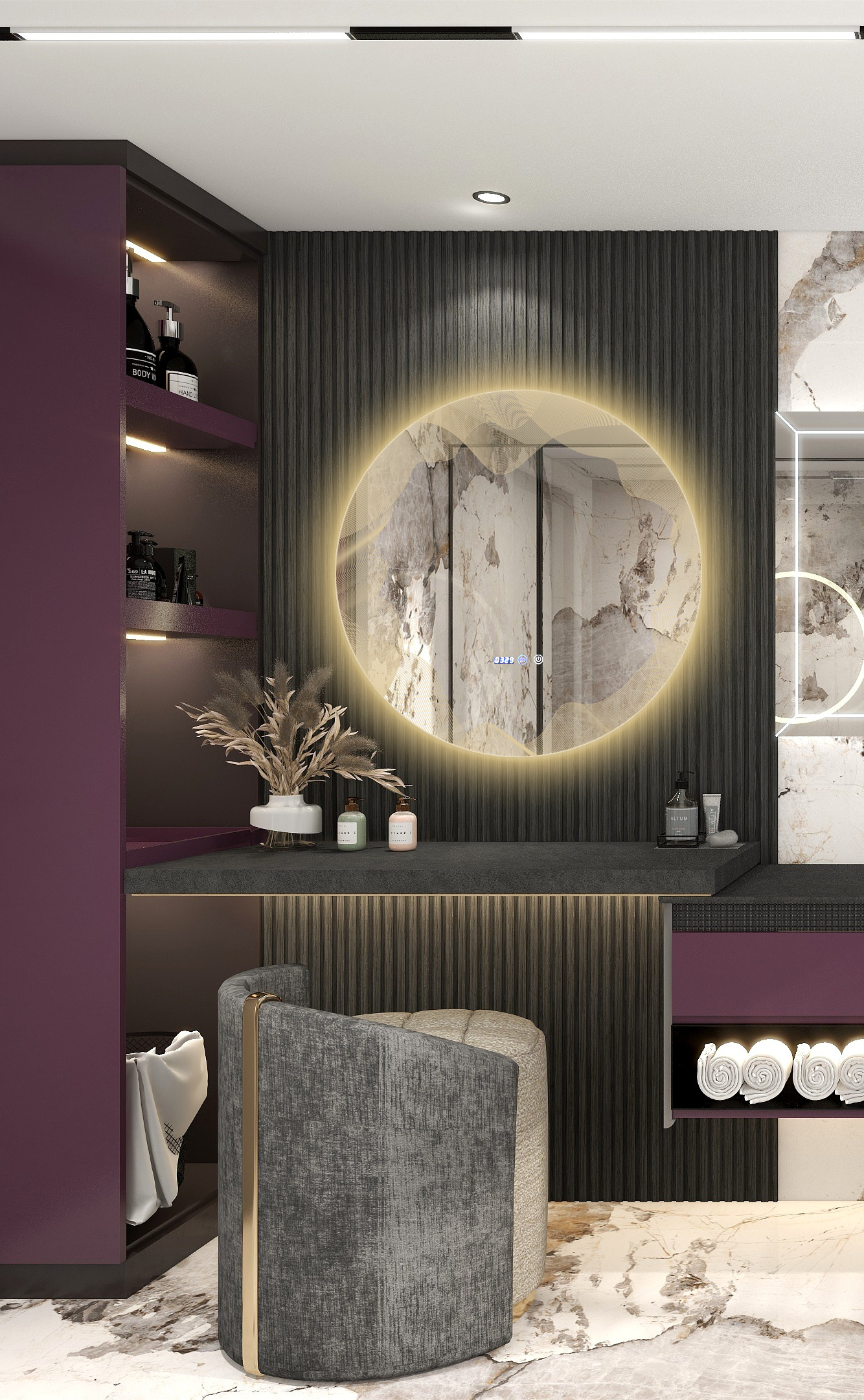 Oglinda LED baie Dream 80 cm LDPJ177 Oglinda LED baie Dream 80 cm LDPJ177