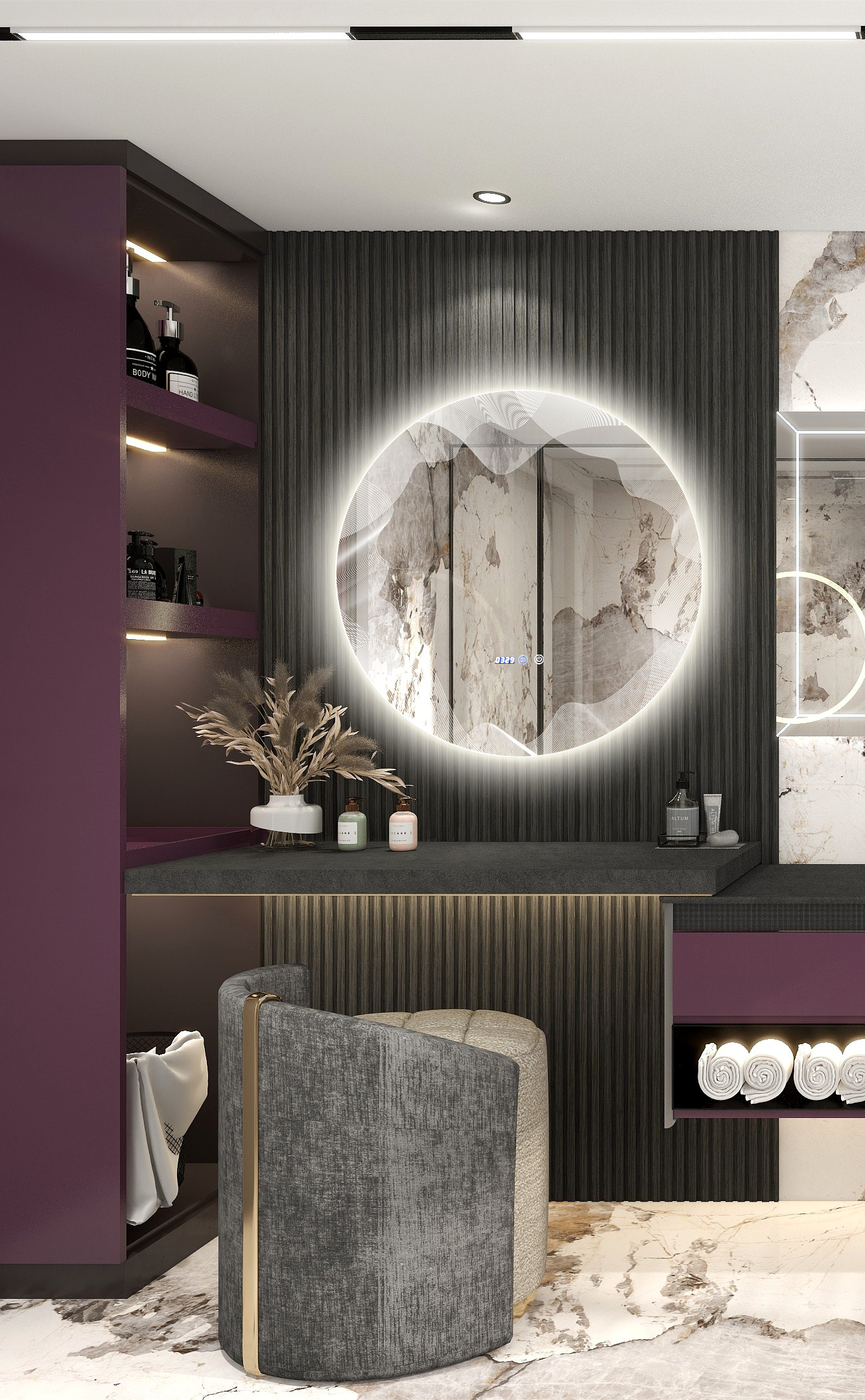 Oglinda LED baie Dream 80 cm LDPJ177 Oglinda LED baie Dream 80 cm LDPJ177