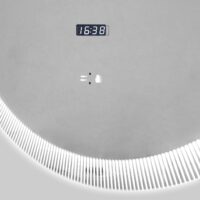 Oglinda LED baie Radiance, Dezaburire, Ceas, 70cm, LDPJ191