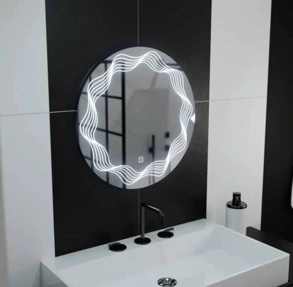 Oglinda LED baie Ripple 60 cm LDPE26S