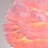 Candelabru-pene-naturale-mini-puff-roz