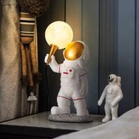 Veioza LED copii Luna Glob Astronaut Standing