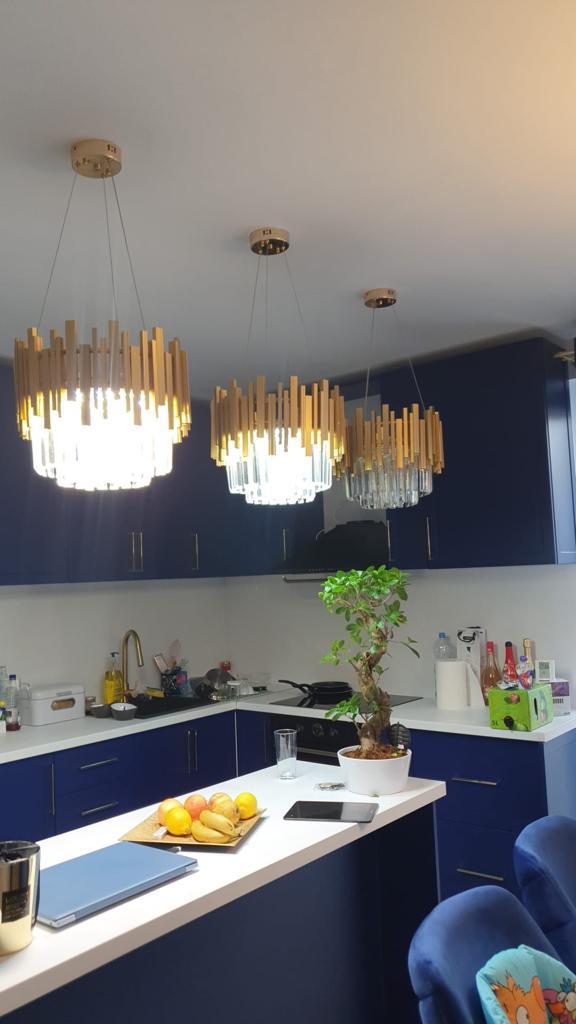 Candelabru Scaly Gold 300 photo review