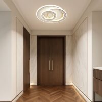 Aplica LED Trio Rotund Alb