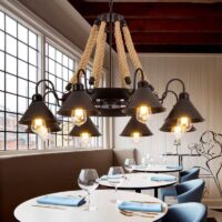 Candelabru Rustic Industrial 8