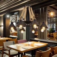 Candelabru Rustic Industrial 8