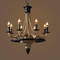 Candelabru Rustic Rope Imperial 8