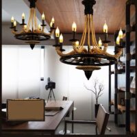 Candelabru Rustic Rope Imperial 8