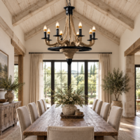 Candelabru Rustic Rope Imperial 8
