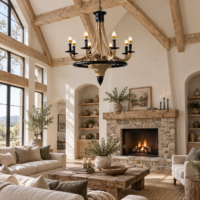 Candelabru Rustic Rope Imperial 8