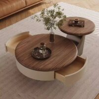 Masa de cafea rotunda Designo