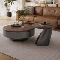 Masa de cafea rotunda Designo