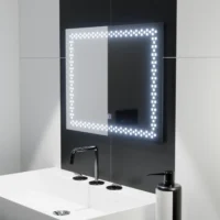 Oglinda LED baie Aztec 80x60 LDPC201S