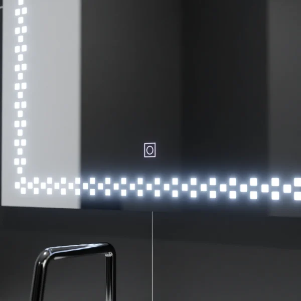 Oglinda LED baie Aztec 80x60 LDPC201S