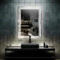 Oglinda LED baie Tuscan 60x80 LDPE27S