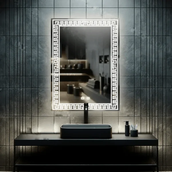 Oglinda LED baie Tuscan 60x80 LDPE27S