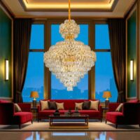 Candelabru Caroo Boheme Sublime 60x90 Auriu