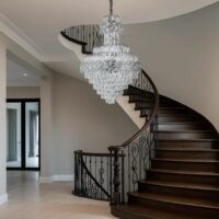 Candelabru Caroo Boheme Sublime 60x90 Silver