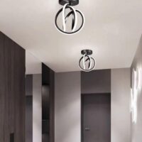 Aplica LED 28W Zeno Negru