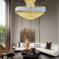 Candelabru Bohemian Sublime White 80x60