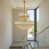 Candelabru Bohemian Sublime White 80x60