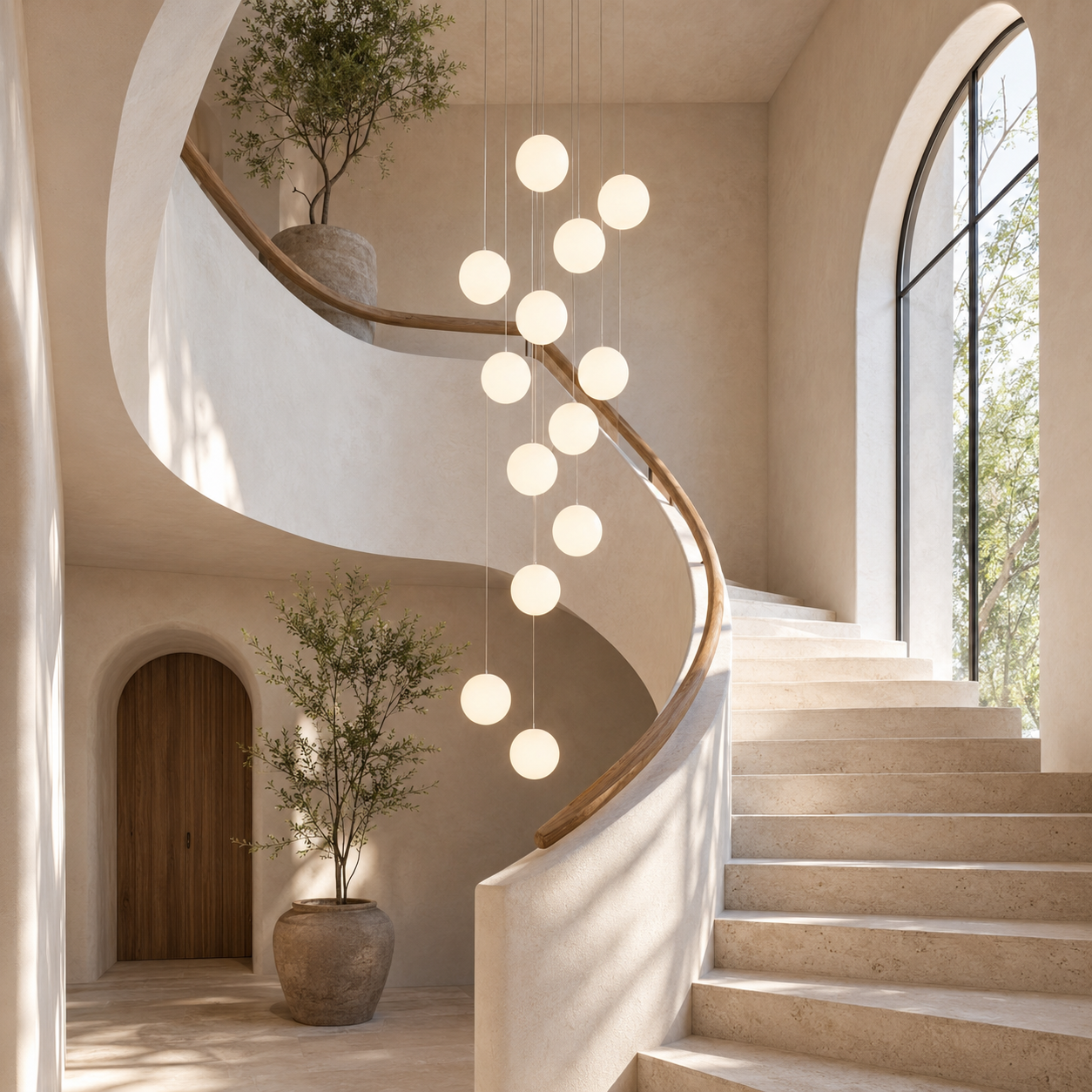Candelabru Moon Sublime Gold 12 - Auriu Periat Candelabru Moon Sublime Gold 12 - Auriu Periat
