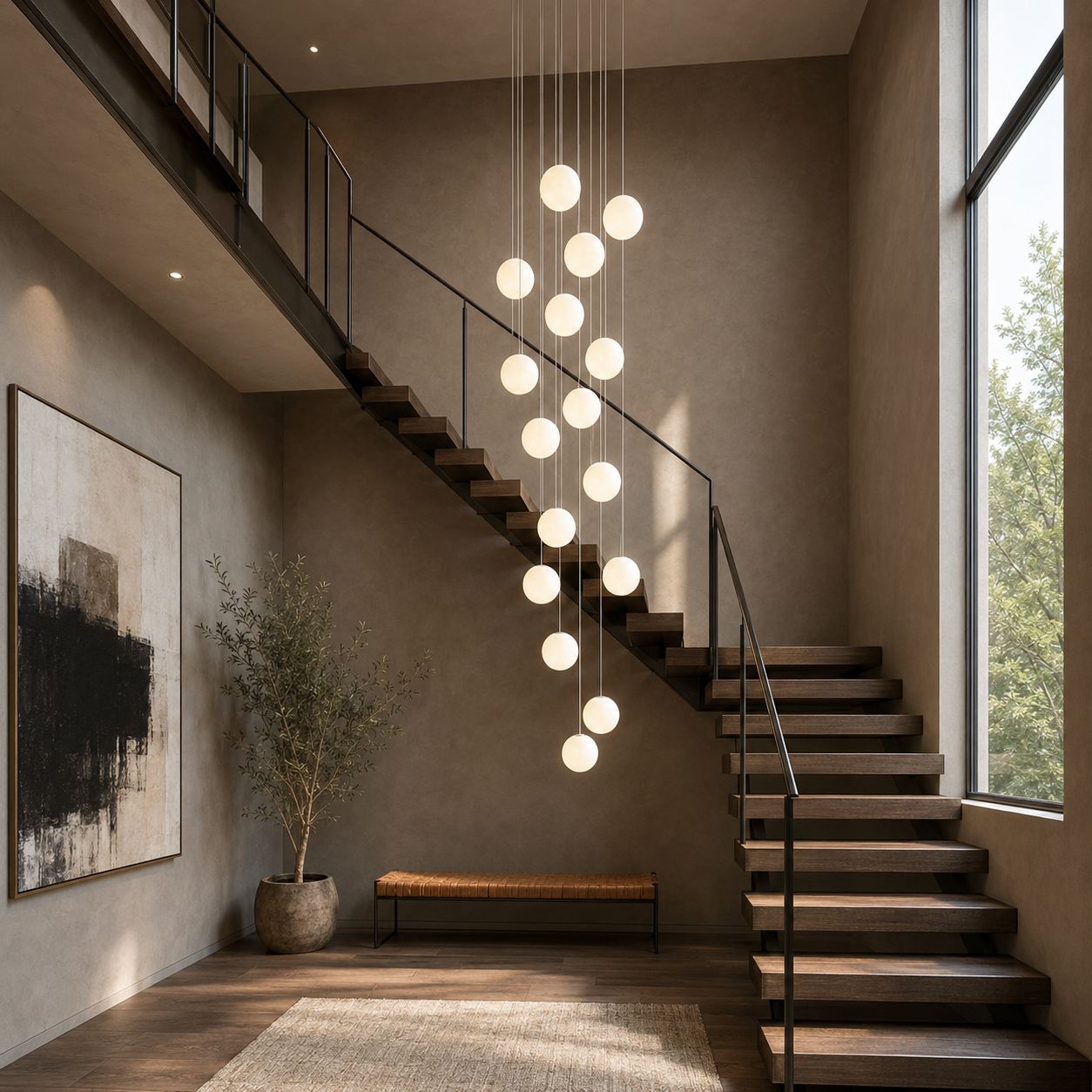 Candelabru Moon Sublime Gold 12 - Auriu Periat Candelabru Moon Sublime Gold 12 - Auriu Periat