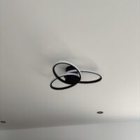 Lustra LED 78 W Infinity Negru photo review