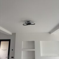 Lustra LED 78 W Infinity Negru photo review