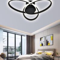 Lustra LED 78 W Infinity Negru