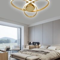 Lustra LED 78 W Infinity Gold