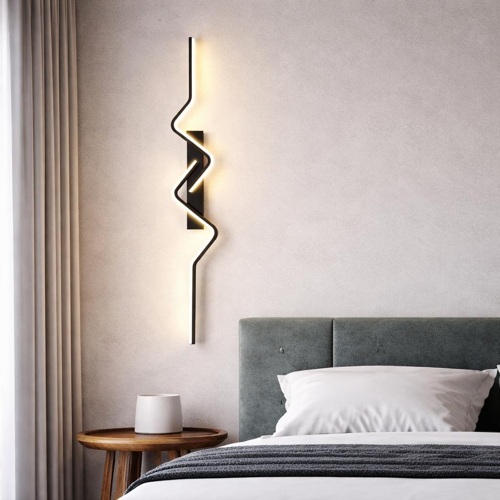 Aplica LED 24W Pulse Negru Aplica LED 24W Pulse Negru